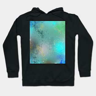 Fire Opal Gemstone Turquoise Hoodie